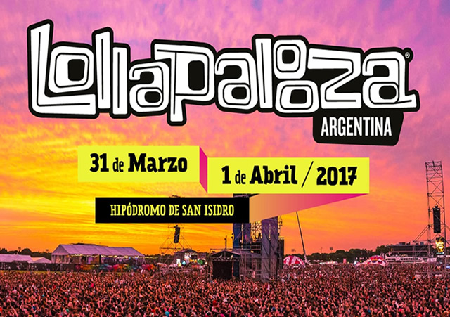 Lollapalooza Argentina, música, musica para comerciales, audiovisuales, comerciales, spots  producciones